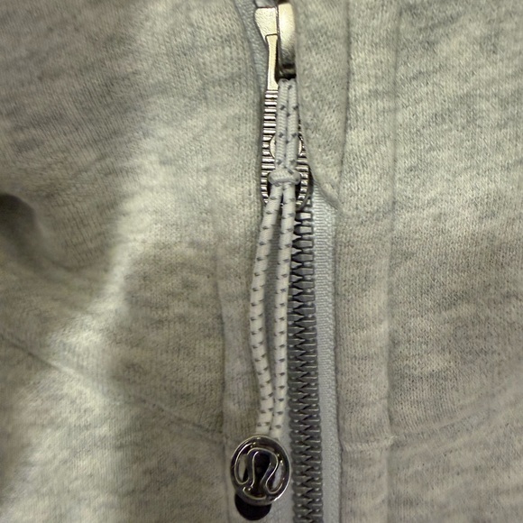 Women’s Lululemon Hooded Scuba half zip, gray, size XL/XXL - Picture 4 of 6